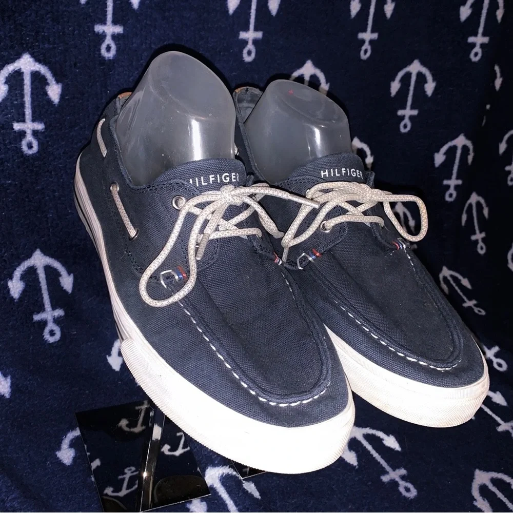 Tommy Hilfiger Tmphilo navy blue boat shoes